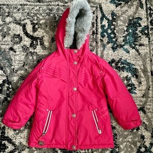 Girls Ski Jacket with Hood